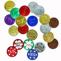 1.5" Custom Embossed Chocolate Foil Coin